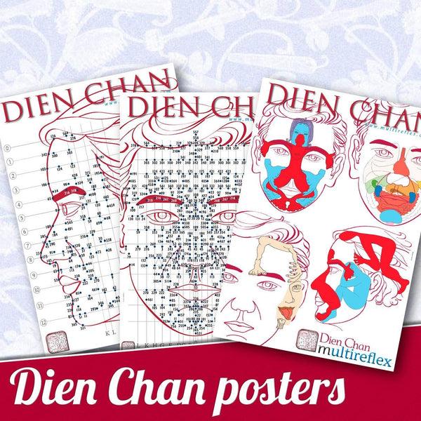 Dien Chan - Facial Reflexology Posters (Set of 3) - The RE
 - 1